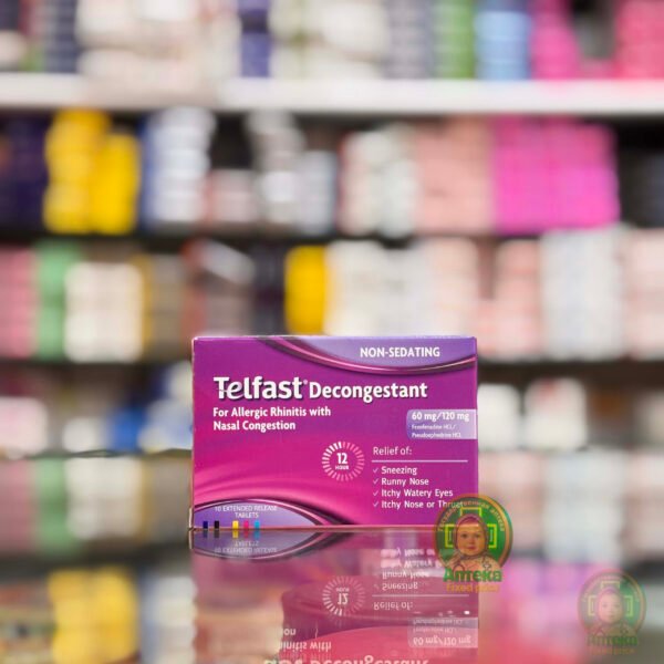 Telfast® Decongestant Non-Sedating 60mg/120mg 12-Hour Relief