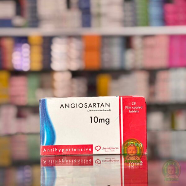 Angiosartan 10mg Film Coated Tablets