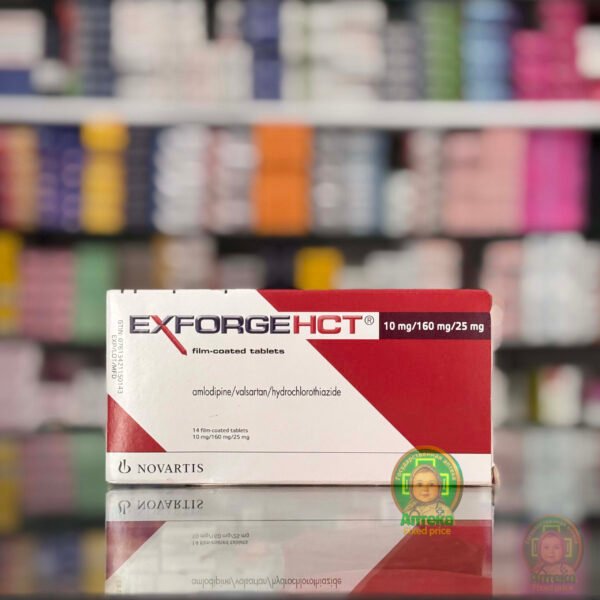 Exforge HCT 10 mg/160 mg/25 mg film-coated tablets