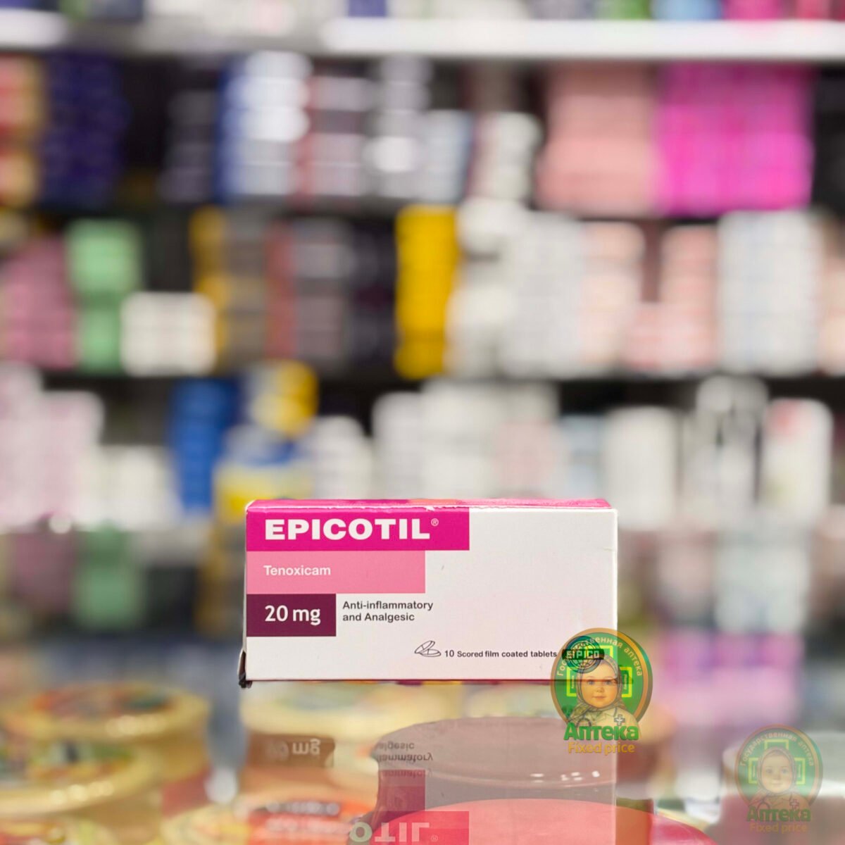 EPICOTIL® 20 mg Tenoxicam Tablets - Аптека Алёнка
