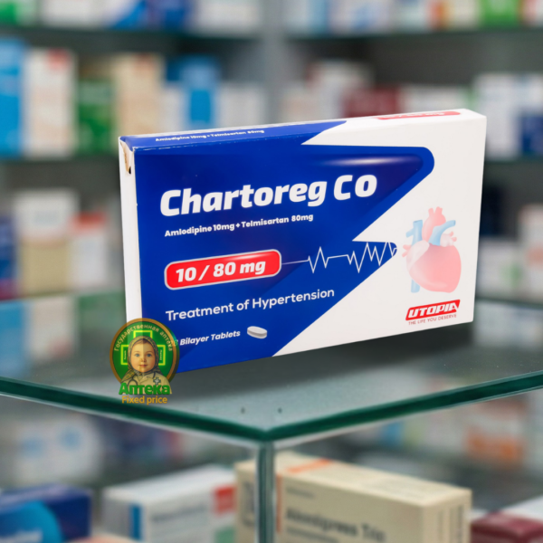 Chartoreg co 10/80 mg tab